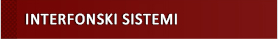 Interfonski sistemi